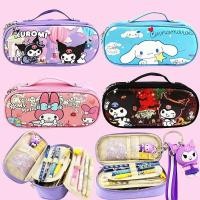 ราคา กล่องดินสอ kuromi melody กล่องดินสอ cinamoroll kuromi กล่องดินสอ melody Cinnamon Dog กล่องดินสอ Girl Sanrio น่ารัก kuromi กระเป๋าดินสอสายคล้องมือรหัสล็อคกล่องเครื่องเขียน K6 (24678220290)