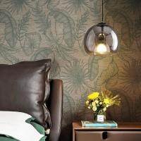 ราคา พร้อมส่ง wallpaper ติดผนังสติกเกอร์วอลเปเปอร์ ลายใบไม้เขตร้อน สีเขียว สําหรับติดตกแต่งเฟอร์นิเจอร์ (22054675851)