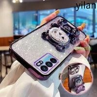 ราคา เคส OPPO RENO 6 5G RENO 6Z 5G OPPO Reno 11 5G Reno 11 Pro 5G Reno10 Pro 5G Reno8 5G Reno 8z 5G Reno7Z 5G Reno 7 5G Reno 8T 5G Reno5 วงเล็บหมุน 360 เคสโทรศัพท์บรรเทาความเครียดหมีลูกปัดสีสันสดใสขาตั้งพั