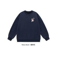 ราคา ผู้ชายขนแกะหนักซับเสื้อกันหนาวผู้ชายผู้หญิงฤดูใบไม้ร่วงฤดูหนาวสไตล์สีเทาอเมริกันหลวมคู่ด้านในแขนยาว 2024 ใหม่ (26406259585)