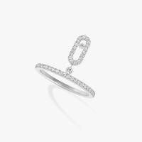 ราคา YH Ready Stock Seiko High Version MOVE UNO Pavé Diamond Pendant Ring Movable Diamond (29408187088)