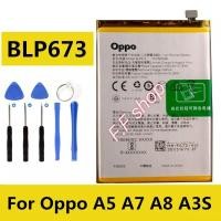 ราคา แบตเตอรี่ แท้ OPPO A3s A7 A5 R17 Oppo A5S A31 BLP673 4230mAh Oppo A3S A5S A31 พร้อมชุดถอด (11195673091)