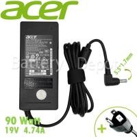 ราคา Acer Adapter ของแท้ Acer Aspire 4750G 4752 4752ZG 5745G 5755G Aspire 4540 4540G 4535G 90w 5 5 สายชาร์จ Acer (17390100654)