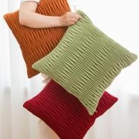 ราคา W แบบสามมิติควิลท์โซฟาปลอกหมอนกำมะหยี่สีทึบปลอกหมอนที่ทันสมัยเรียบง่ายโยนปลอกหมอน (24284831088)