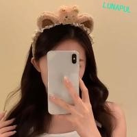 ราคา Lunapul Butter Bear Hair Hoop Heart Lace Yellow Bear Hairband อุปกรณ์เสริมผม Love Thai สไตล์อเนกประสงค์การ์ตูนตุ๊กตา Hairband Party (27858175030)