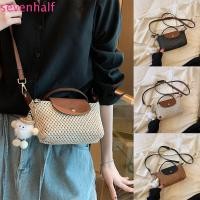 ราคา Sevenhalf กระเป๋าเกี๊ยวทอ สีทึบสี่เหลี่ยมเล็กกระเป๋าสะพายฝรั่งเศส อารมณ์ไนลอนแฟชั่นแบรนด์พร้อมจี้กระเป๋าสะพายข้างกระเป๋าเก็บ (27702719450)