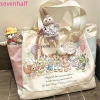 ราคา Sevenhalf Duffy Canvas Bag Tote Bag StellaLou Shoulder Bag Cute Shopping Bag Cartoon Large Capacity LinaBell Handbag Travel (28801831593)