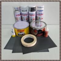 ราคา ชุดเตรียมพ่นสี สีสเปรย์รองพื้น สีสเปรย์รองพื้นพลาสติก สเปรย์แลคเกอร์ สีโป๊ว กระดาษทราย เทปกาว (26351168953)