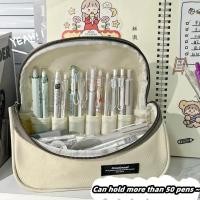 ราคา กระเป๋าดินสอ ผ้าแคนวาส มีซิป จุของได้เยอะ สไตล์มินิมอล สําหรับใส่เครื่องเขียน โรงเรียน สํานักงาน (22935326978)