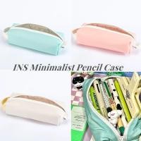 ราคา กระเป๋าดินสอ ขนาดใหญ่ จุของได้เยอะ น่ารัก สไตล์มินิมอล สําหรับใส่เครื่องเขียนนักเรียน (25154436770)