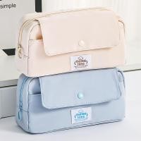 ราคา กระเป๋าดินสอ กันน้ํา น้ําหนักเบา จุของได้เยอะ 5 สี สไตล์มินิมอล สําหรับนักเรียน (24923606176)