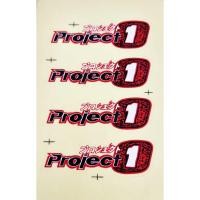 ราคา สติกเกอร์ติดก้านแม็ก LENSO Project 1 D 1 ชุด ติดได้ 4 ล้อ พื้นสีใส ตัวอักษรสี (13715108325)