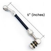 ราคา สายต่อเบรค สายเบรค สายถัก earl s สำหรับแฮนด์ยกสูง 5 นิ้ว ความยาวสาย 5นิ้ว สายเบรคระฆังทอง (13131795460)