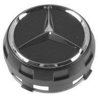 ราคา ฝาครอบดุมล้อ BENZ เบนซ์ ดาว 75mm พื้นดำ (12019977181)