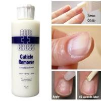 Blue Cross Cuticle Remover น้ำยาตัดหนัง ขัดส้นเท้าลาโนลีน ไม่ลื่น หนังนิ่มเร็ว 170ml