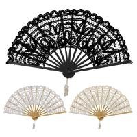 ราคา พัดลูกไม้สีดำสำหรับเจ้าสาวงานแต่งงาน (1769724893)
