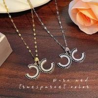 ราคา สร้อยคอตัวอักษรคู่ แฟชั่น Chanel Double C Letter (27508660879)