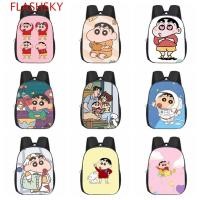 ราคา แฟลชสกาย เครยอนชินจังกระเป๋าสะพาย สุนัขพิมพ์นักเรียนเครยอนชินจังกระเป๋านักเรียน สันทนาการไนลอนร่วมกระเป๋าที่มีสีสันการ์ตูนเครยอนชินจังกระเป๋าเป้สะพายหลังนั (28208030421)