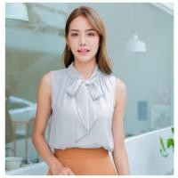 ราคา เสื้อกล้ามผูกคอผ้าชีฟอง (27857809885)