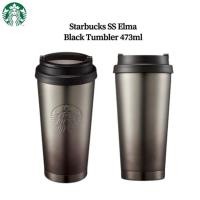 ราคา ขายดี มีพร้อมส่ง แก้วสตาร์บัคเกาหลี Starbucks SS Elma Black Tumbler 473ml (26408409617)