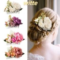 ราคา Witte หวีสับผม รูปดอกไม้ ใบไม้ หรูหรา เครื่องประดับ สําหรับเจ้าสาว งานแต่งงาน (25773191831)