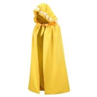ราคา สีเหลืองคริสต์มาสสาวเจ้าหญิงเบลล์เสื้อคลุมเครื่องแต่งกายคอสเพลย์ (26709025403)