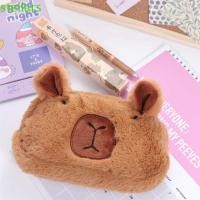ราคา Stellarsync Capybara กระเป๋าปากกาตุ๊กตา ตุ๊กตาตุ๊กตาการ์ตูน Capybara ปากกา กระเป๋าดินสอสัตว์น่ารัก Soft Capibara Plush กระเป๋าดินสอเครื่องเขียน (29956785348)