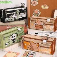 ราคา Stellarsync Capybara กระเป๋าดินสอ กระเป๋าเครื่องเขียนผ้าใบความจุขนาดใหญ่ ที่ใส่ดินสอน่ารักซิป Kawaii กระเป๋าเก็บโรงเรียน (28556783199)