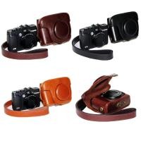 ราคา เคสกระเป๋าหนัง ป้องกันกล้อง พร้อมสายคล้อง สําหรับ Canon Powershot G15 G16 (18376198282)