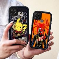 ราคา โทรศัพท์ด้านหลังสําหรับoppo A15 A15s A35 4Gแฟชั่นหรูหราการ์ตูนMarvel Man Spider Luffสีดําซิลิโคนนุ่มสําหรับOppo A15 4G A15s 4G A35 2021 4G 15 35 ฝาหลัง (29358564503)