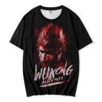 ราคา Black Myth Goku สินค้าสไตล์เดียวกันเสื้อยืดเกมแห่งชาติอินเทรนด์ Monkey King Supreme Treasure ins Super Hot แขนสั้นไอน้ํา (29109041174)