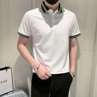 ราคา ผู้ชายเสื้อยืดแขนสั้นเสื้อ plol 2024 ฤดูร้อนผลิตภัณฑ์ใหม่แฟชั่นสบายๆธุรกิจครึ่งแขนบางสไตล์เยาวชนคอปกด้านบนเสื้อยืด (28207492117)