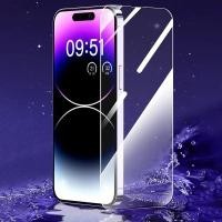 ราคา ฟิล์มกระจกนิรภัยหน้าจอโทรศัพท์แบบใส 1 นับ Smooth Anti Fall ปกป้องหน้าจอ อุปกรณ์เสริมสําหรับ iPhone 6 7 Plus 8 X 11 12 13 14 15 Pro Max (20296558124)