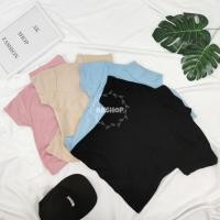 ราคา PANG เสื้อครอปแขนสั้น คอเต่า อ่านรายละเอียดก่อนสั่ง No 136 (24077184662)