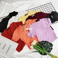 ราคา PANG เสื้อครอปเว้าอก เซ็กซี่ๆ No 185 (24577187863)