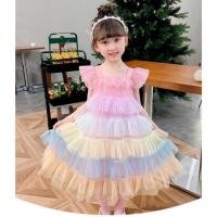 ราคา PANG เดรสลูกสาว สีเรนโบว์ น่ารักมากแม่ คุณหนูสุดๆ No 154 (24577190729)