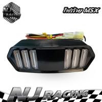 ราคา NJ RACING ไฟท้าย มีไฟเลี้ยวในตัว สำหรับรถรุ่น MSX125 MSX125SF DEMON125 CB650F CBR650F CTX700 (4392653207)