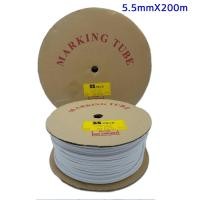ราคา ปลอกสายไฟ BS Tech 5 5mm ท่อมาร์คสายไฟ 200m (2137243942)