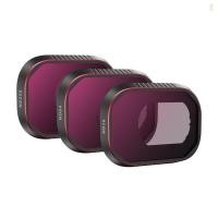 ราคา Startrc 3 Pack ND Filters Set Lens Filter Kit ND16 ND64 ND256 Filters กรอบอลูมิเนียม AGC Optical Glass กันน ้ ํา Scratch proof Anti reflective Multi Layer Coatings Compat (27400181301)