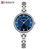 ราคา Curren karien 9097 สุภาพสตรีนาฬิกานาฬิกาควอทซ์กันน้ําสายเหล็กนาฬิกาผู้หญิงแฟชั่นเกาหลีนาฬิกาเพชร (27206800673)
