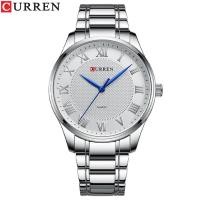 ราคา Curren CURREN 2021 สไตล์ใหม่ 8409 นาฬิกาผู้ชาย Simple Casual ธุรกิจนาฬิกาสายเหล็ก (27206800671)