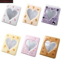 ราคา Toybox อัลบั้มภาพการ์ตูนหมี น่ารักกันน้ํา Hollow Picture Storage Case Photocard Holder Pastic Anti scratch Ins Love Heart Photo Album Mini Photo (29805161231)