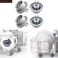 ราคา Toybox ลูกกลิ้งเครื่องล้างจาน ล้อจานพลาสติกสีเทา อุปกรณ์เครื่องล้างจานทนทานสะดวกถอดเปลี่ยนได้ชั้นวางเครื่องล้างจานยาง Bosch Siemens Neff Beko (29656495441)