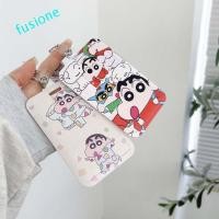 ราคา Fusionedge พวงกุญแจเครยอนชินจัง กระเป๋าเป้ตกแต่งซองการ์ดการ์ตูนที่ใส่บัตรเครยอนชินจัง บัตรเครดิตหัวเข็มขัดหดป้องกันการสูญหายเครยอนชินจังพวงกุญแจนักเ (29658436774)