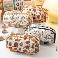 ราคา Fusionedge Capybara กระเป๋าดินสอ Kawaii ความงามกล่องดินสอ ที่ใส่ปากกาน่ารักซิปหลายชั้นกระเป๋าเครื่องเขียนเด็กของขวัญ (29506865644)