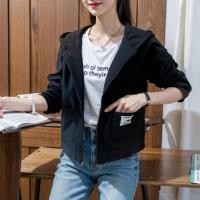 ราคา เสื้อผ้าผู้หญิงที่เลือก ฤดูใบไม้ผลิฤดูใบไม้ร่วงสไตล์ Chanel เสื้อแจ็คเก็ตผู้หญิง 2024 ต้นฤดูใบไม้ร่วง Casual All Match Hooded เสื้อแจ็คเก็ตสั้นขนาดเล็ก Windbreaker (29857718046)