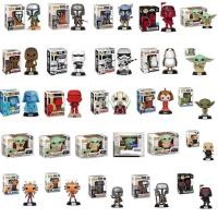 ราคา โมเดลฟิกเกอร์ Funko Pop Star Wars Yoda The Mandalorian Stormtrooper Chewbacca Porg Ahsoka Vader ของเล่นสําหรับเด็ก (22437600099)