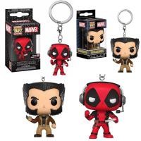 ราคา Action Figure Funko POP Deadpool ของเล่น POP Funko Wolverine พวงกุญแจโมเดลของเล่น (28407384809)