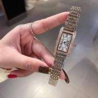 ราคา นาฬิกา Cartier Tank Americaine สําหรับผู้หญิง (26057526938)