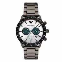 ราคา แจกกล่องนาฬิกา นาฬิกาข้อมือ Armani มัลติฟังก์ชั่น โครโนกราฟ สามตา สีดํา สีขาว สําหรับผู้ชาย (23989540082)